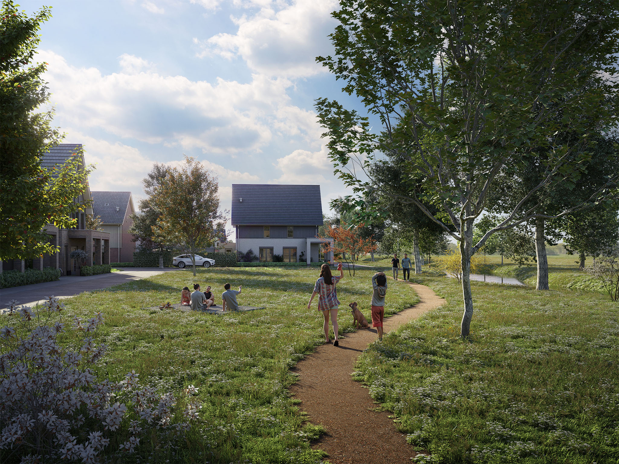 Nieuwbouw Amstelveen Zuyderhoven Fase4 Park Groen Blauwe Ader 2048X1536